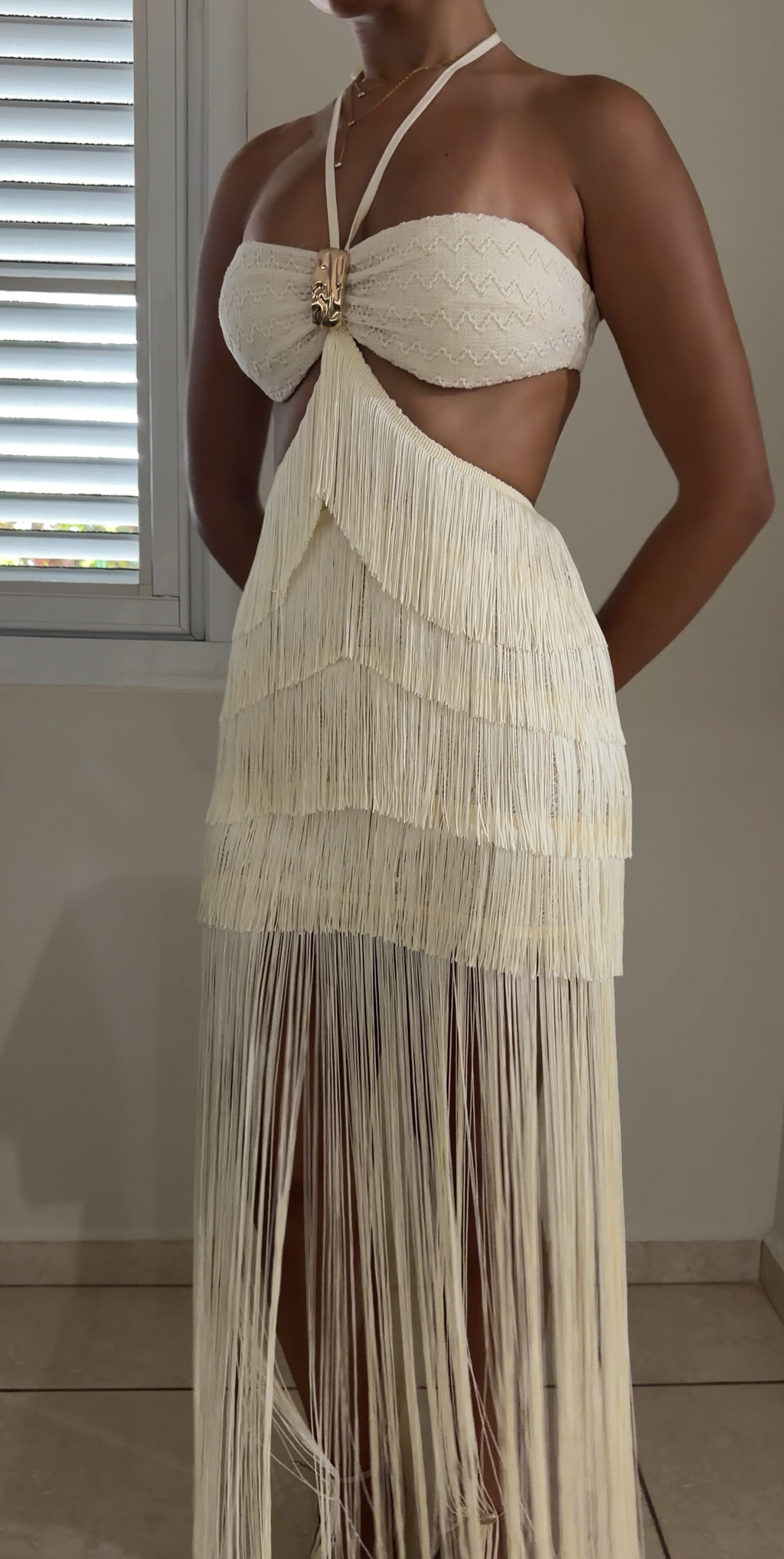 Isla Fringe Dress