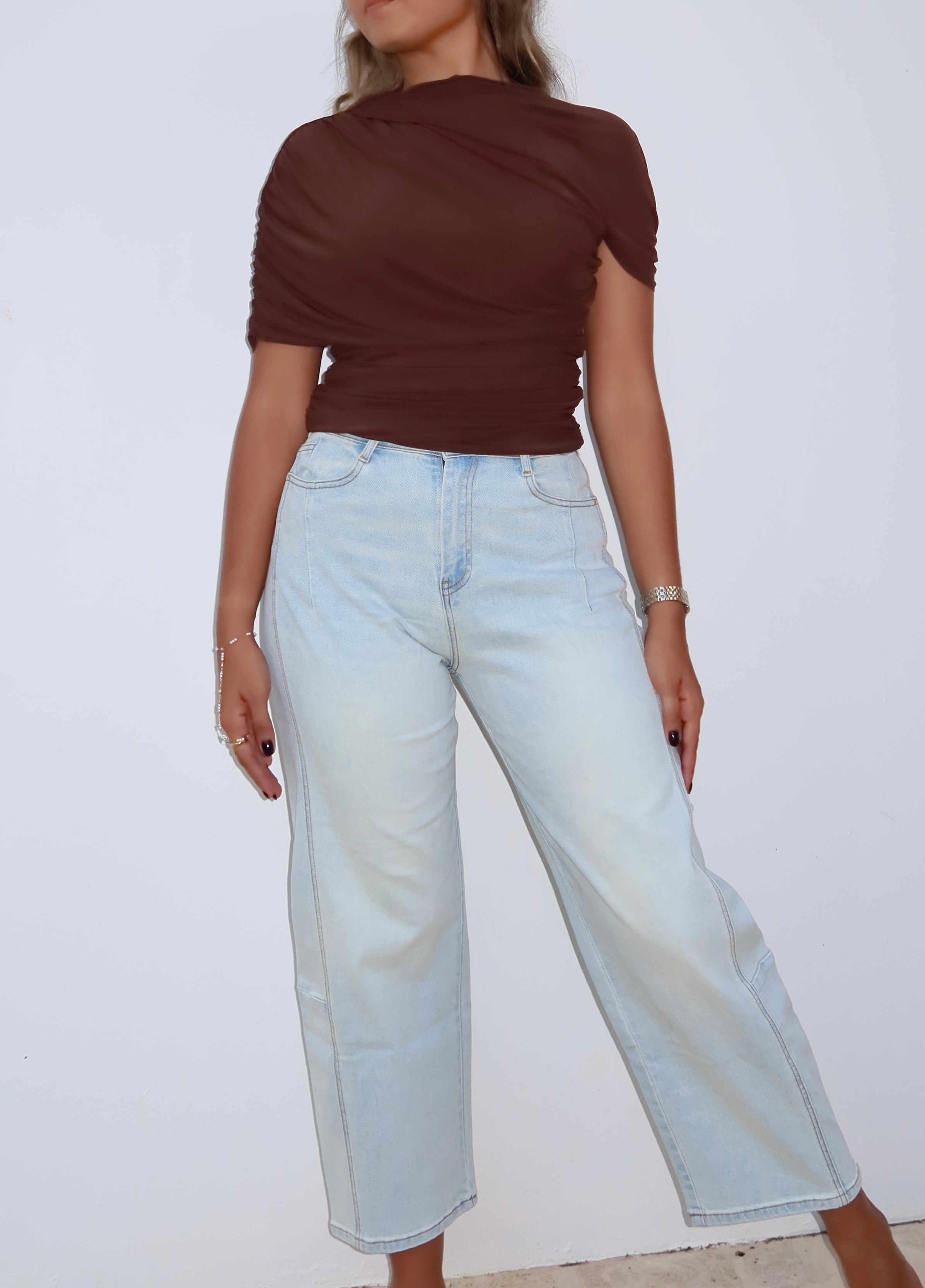 Light High Waisted Jeans