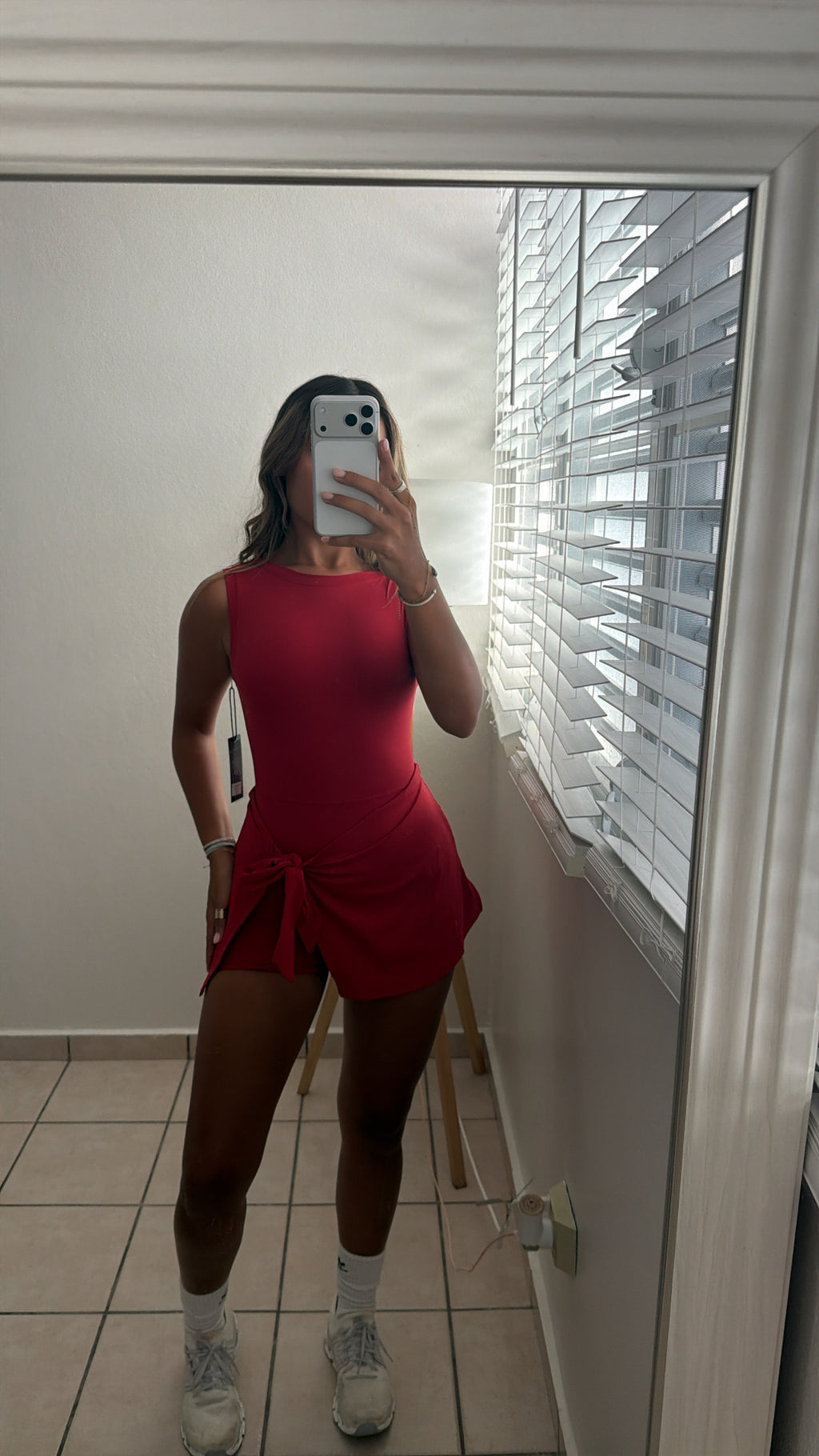 Nadia Red Active Jumpsuit